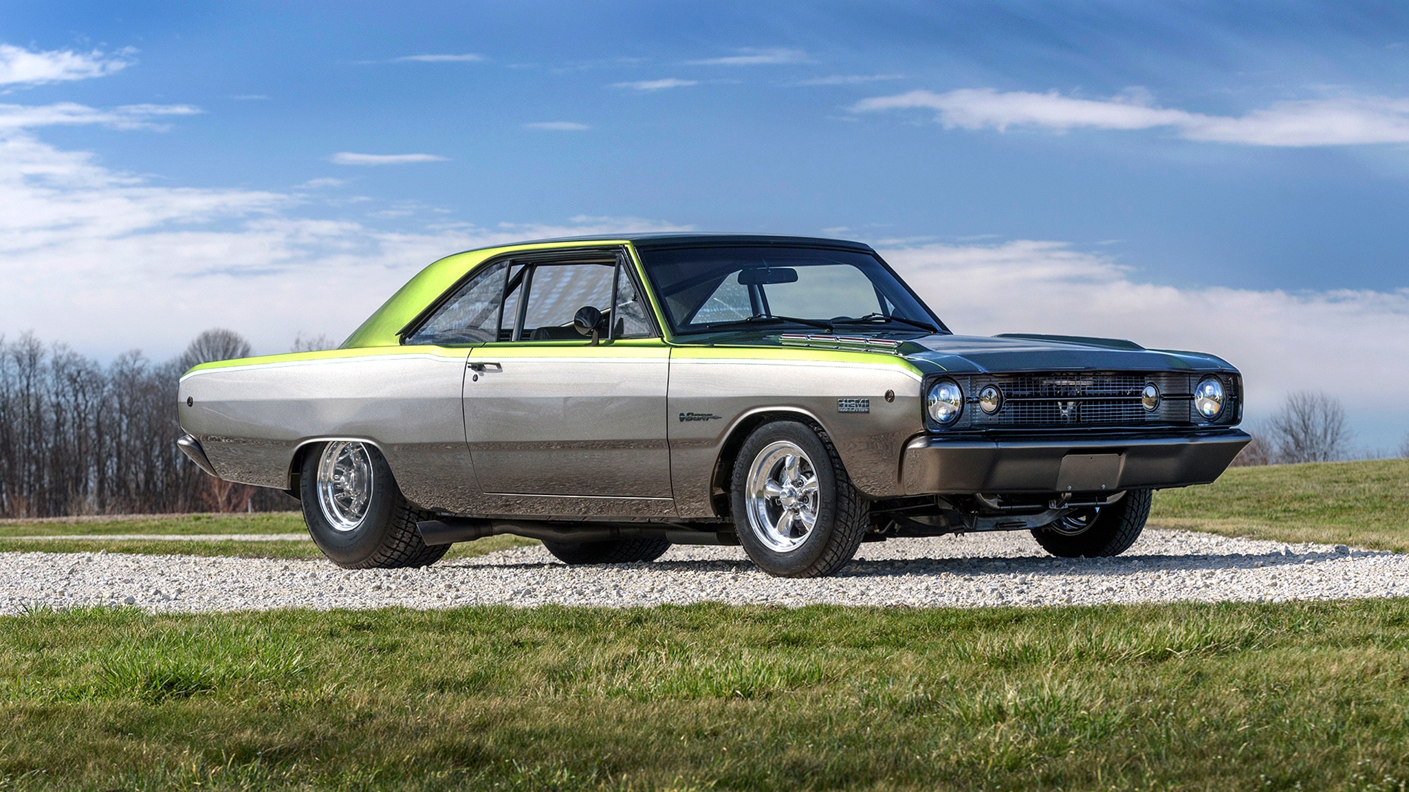 000 1968 dodge dart hemi pro street mecum auction lead