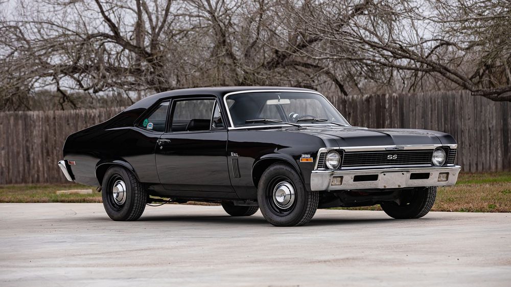 This triple-black, big-block, 4-speed Chevy Nova SS comes from a time when having a muscle car “your way” was easy.