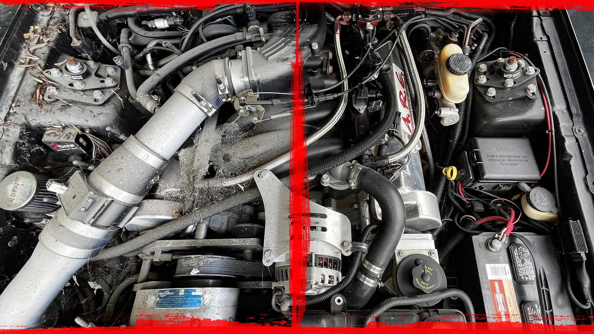 000 2002 ford new edge mustang gt build part 2 cleaning project black beauty lead