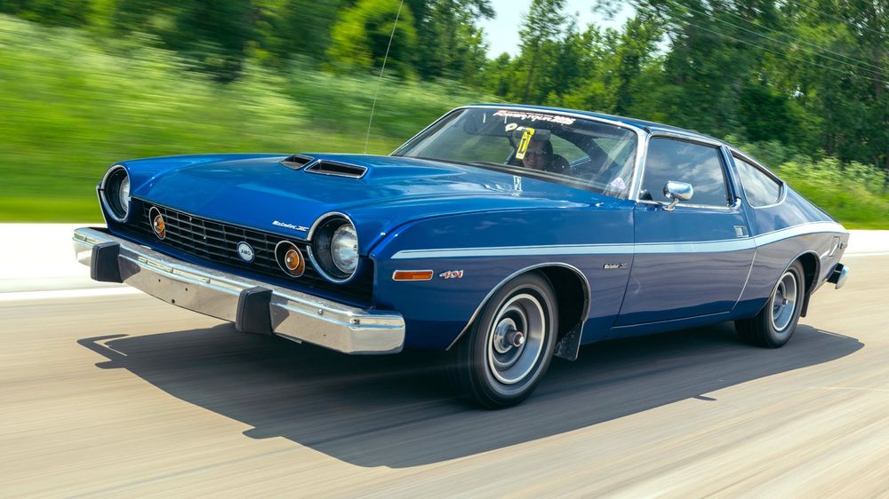Locals turn out in force to welcome our rolling car show.