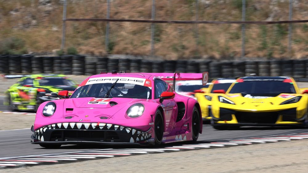 Penske Racing has dominated the IMSA GTP class, winning every race so far this season. AO Racing’s 911 GT3 R has similar success in the GTD class.