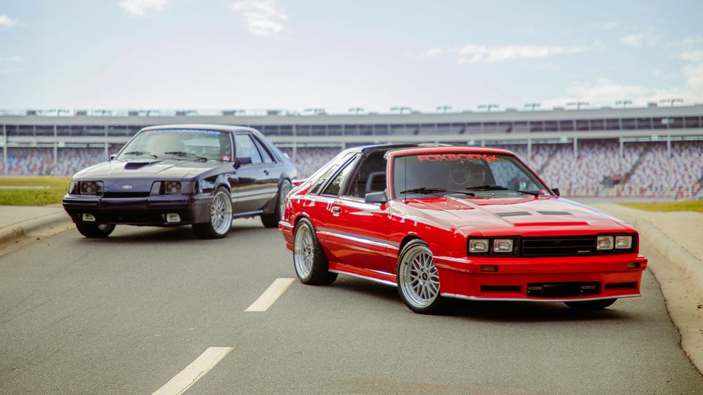 Ford Motor Company made special performance versions of the Fox-platform Mustang and Capri. Here are two enthusiasts’ versions of those cars.