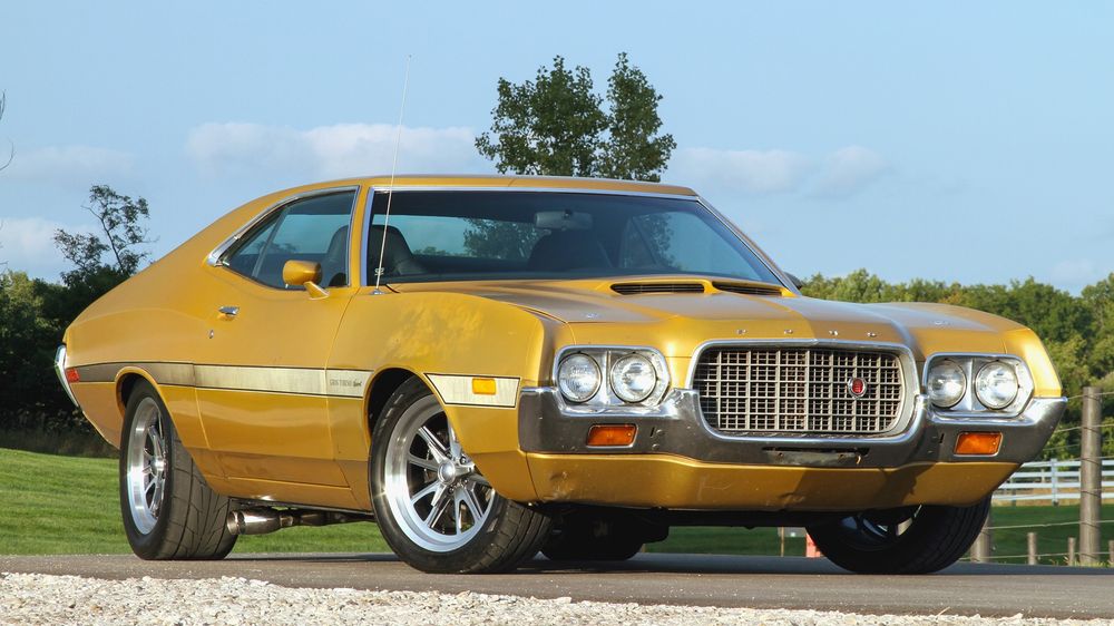 002 1972 ford gran torino restomod