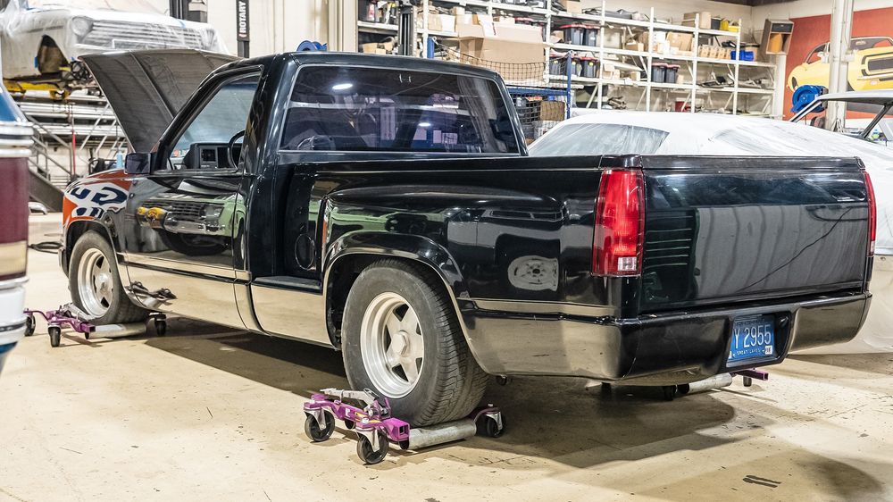 002 1990 Chevrolet Chevy OBS Truck Roadster Shop Build Low Pro Chassis TPI