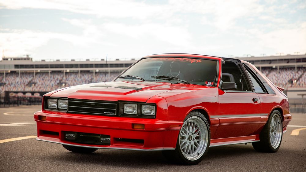 002 rare fox body 1986 mercury mclaren capri 1985 mustang svo