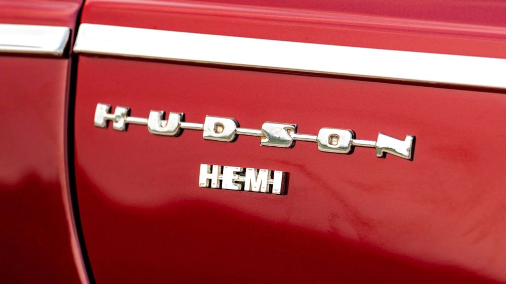 003 1947 Hudson Super Six Hemi Swapped V8 Schwartz Performance Custom