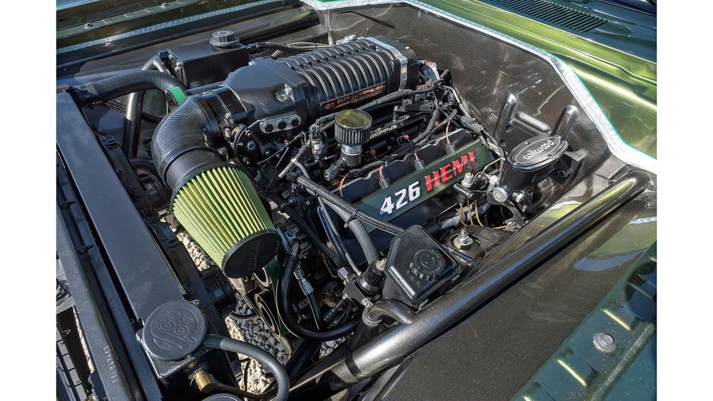 003 1968 dodge dart hemi pro street mecum auction engine