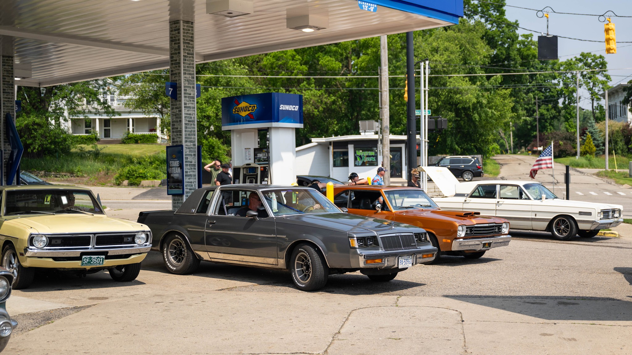 003 2025 HOT ROD Power Tour East Day Four 4 Monroe Michigan Cruise