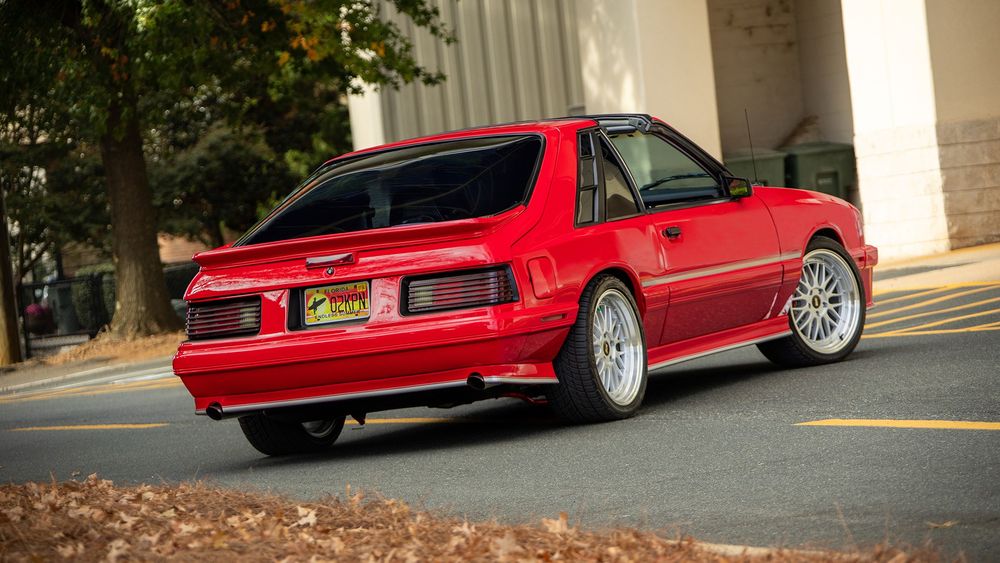 003 rare fox body 1986 mercury mclaren capri 1985 mustang svo