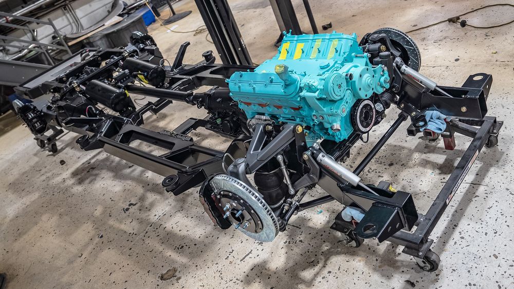 004 1990 Chevrolet Chevy OBS Truck Roadster Shop Build Low Pro Chassis TPI