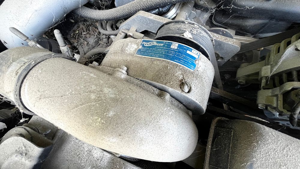 005 2002 ford new edge mustang gt build part 2 cleaning project black beauty dirty engine