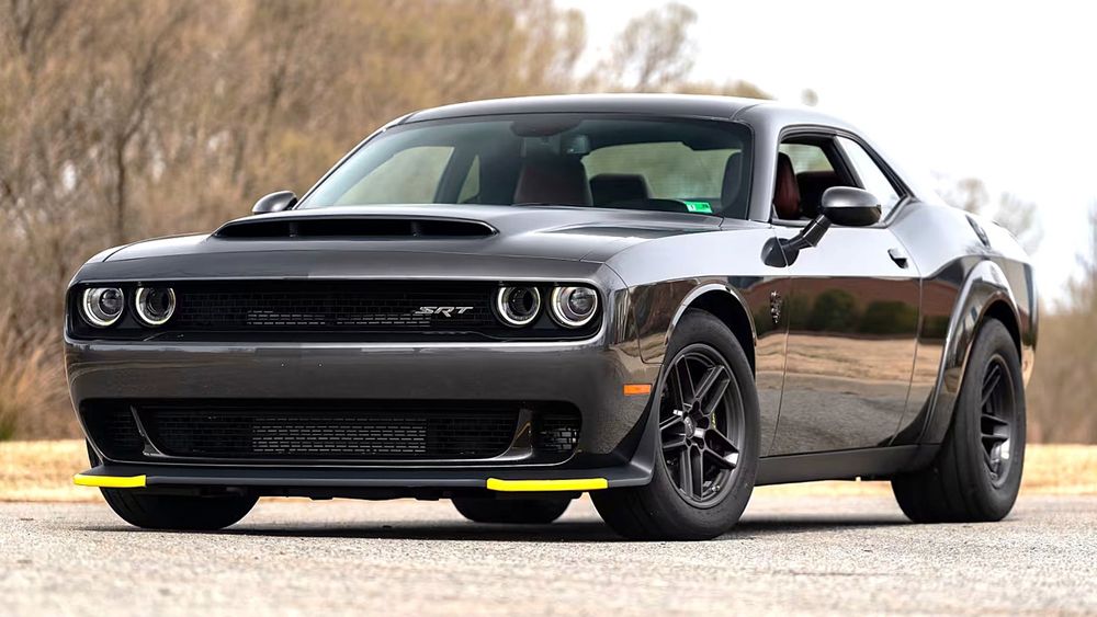 005 2023 dodge challenger srt demon 170 black front