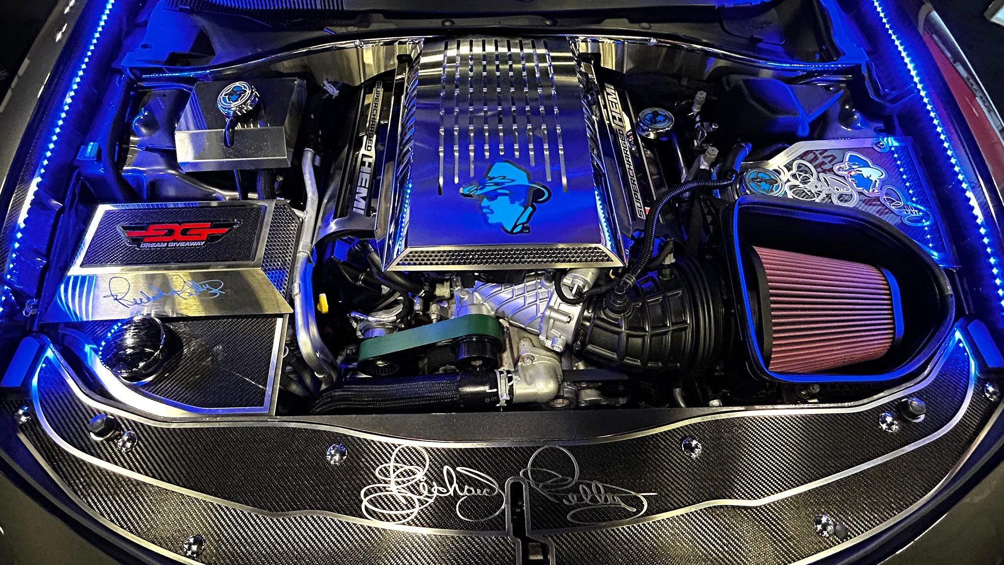 005 high performance expo hpx 2025 pettys garage dodge charger hellcat engine