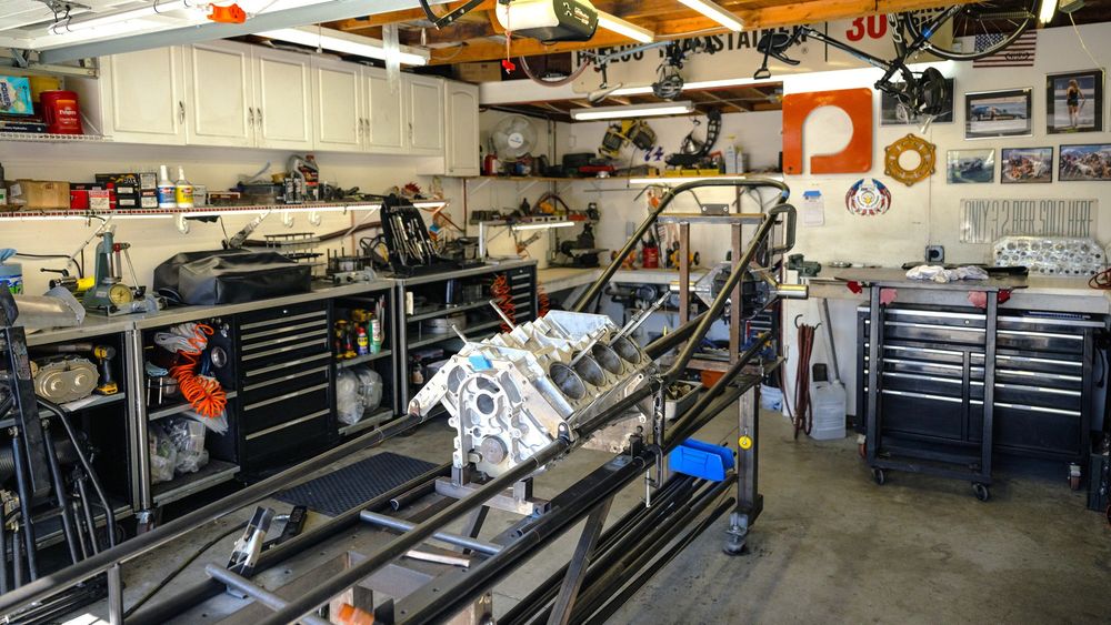007 miladinovich top fuel funny car garage