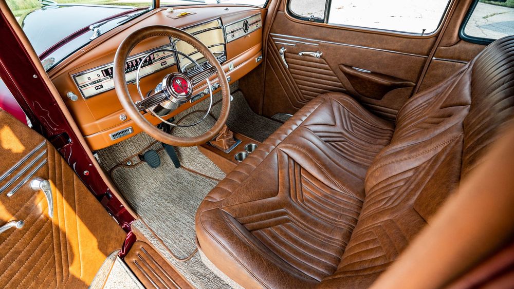 008 1947 Hudson Super Six Hemi Swapped V8 Schwartz Performance Custom
