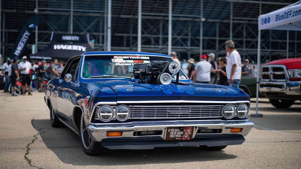 008 2025 HOT ROD Power Tour East Day Two 2 Route 66 Illinois Joliet dragway Cruise