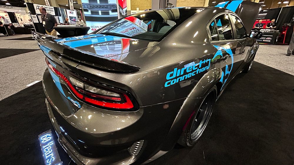 008 high performance expo hpx 2025 pettys garage dodge charger hellcat rear