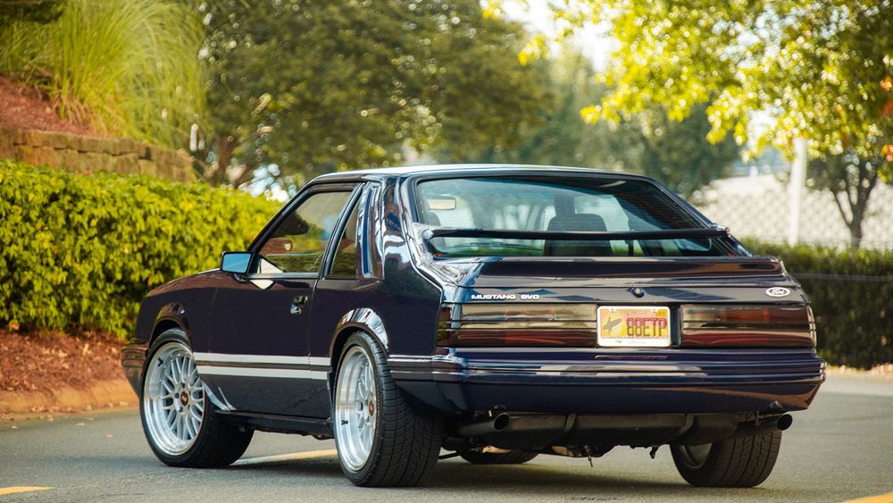 008 rare fox body 1986 mercury mclaren capri 1985 mustang svo
