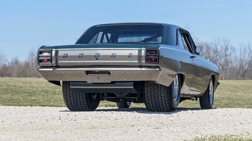 009 1968 dodge dart hemi pro street mecum auction rear