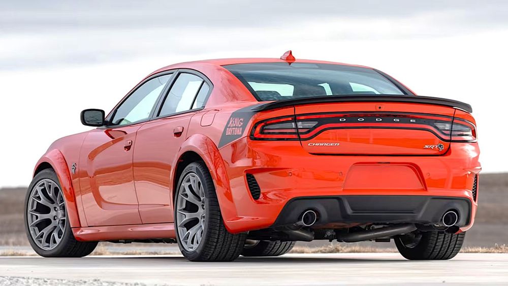 009 2023 dodge charger srt hellcat king daytona rear