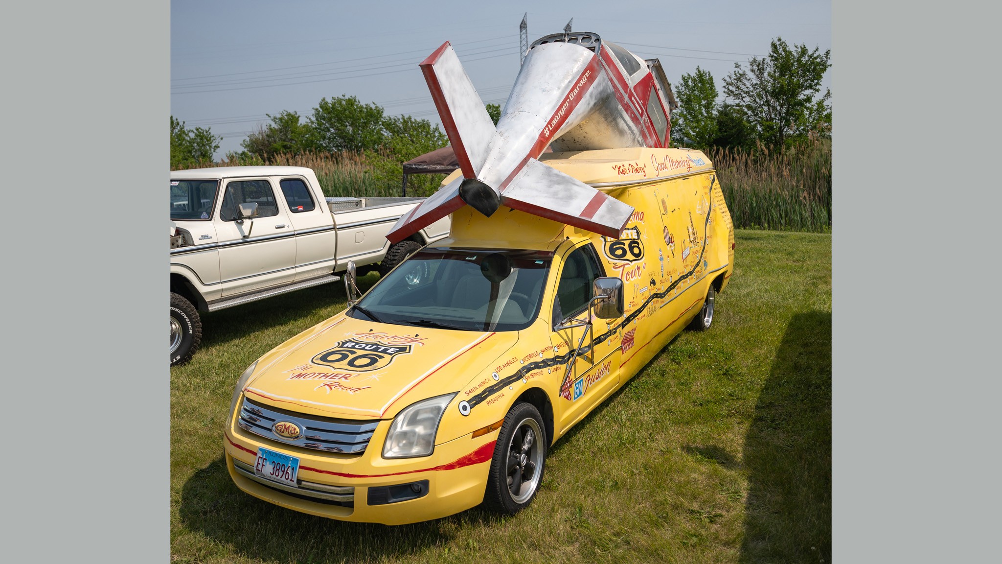 009 2025 HOT ROD Power Tour East Day Two 2 Route 66 Illinois Joliet dragway Cruise
