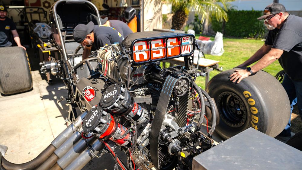 009 miladinovich top fuel funny car hemi