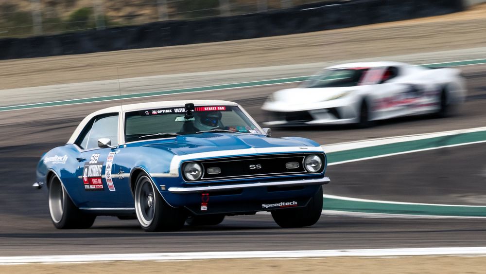 010 Jon Nidermayer 1968 Chevrolet Camaro DriveOPTIMA Laguna Seca 2024
