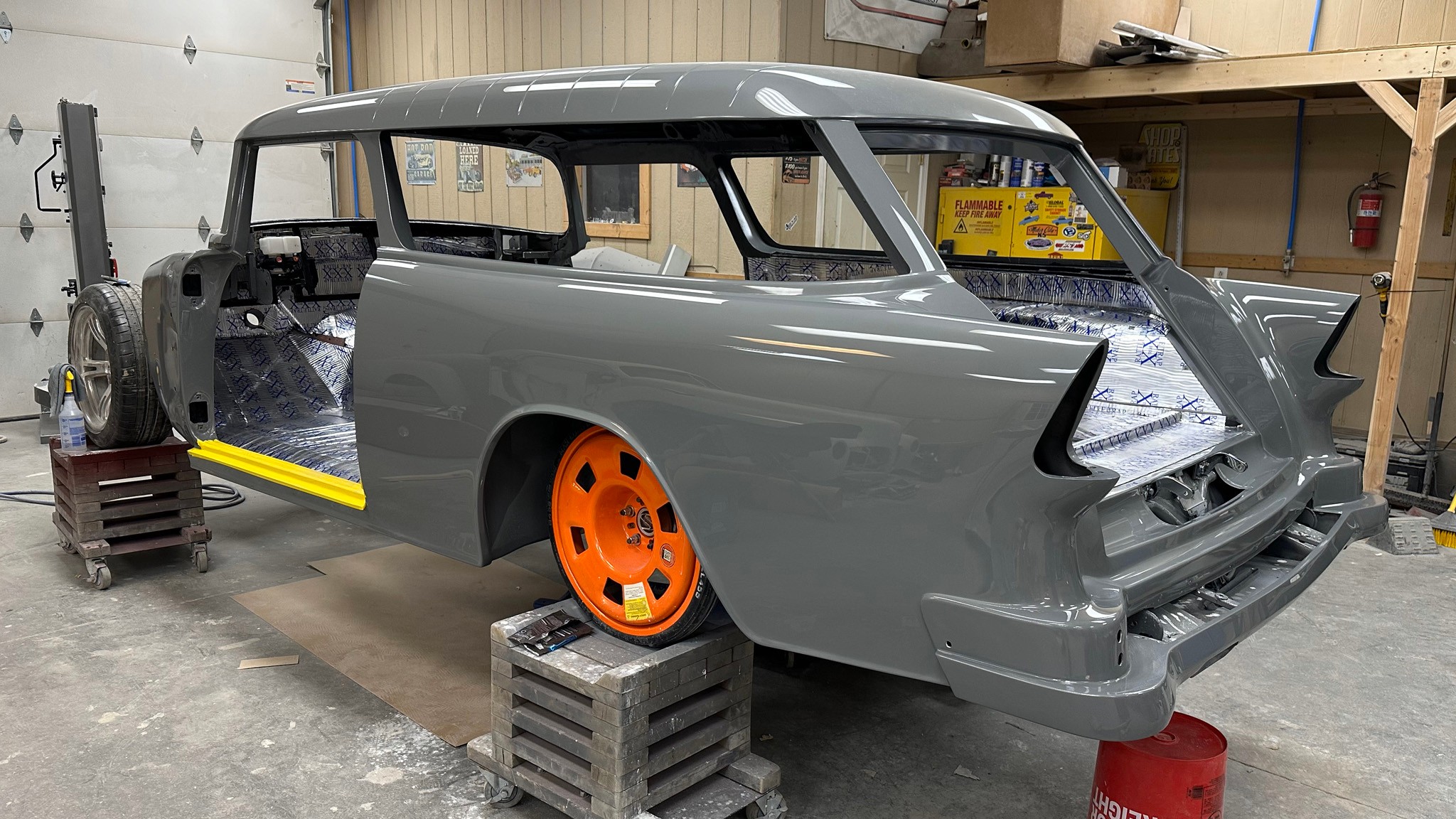 012 1955 Chevrolet Chevy Nomad GrayMadder Gray Madder Ridler 2025 Sounther Comfort Winner Build