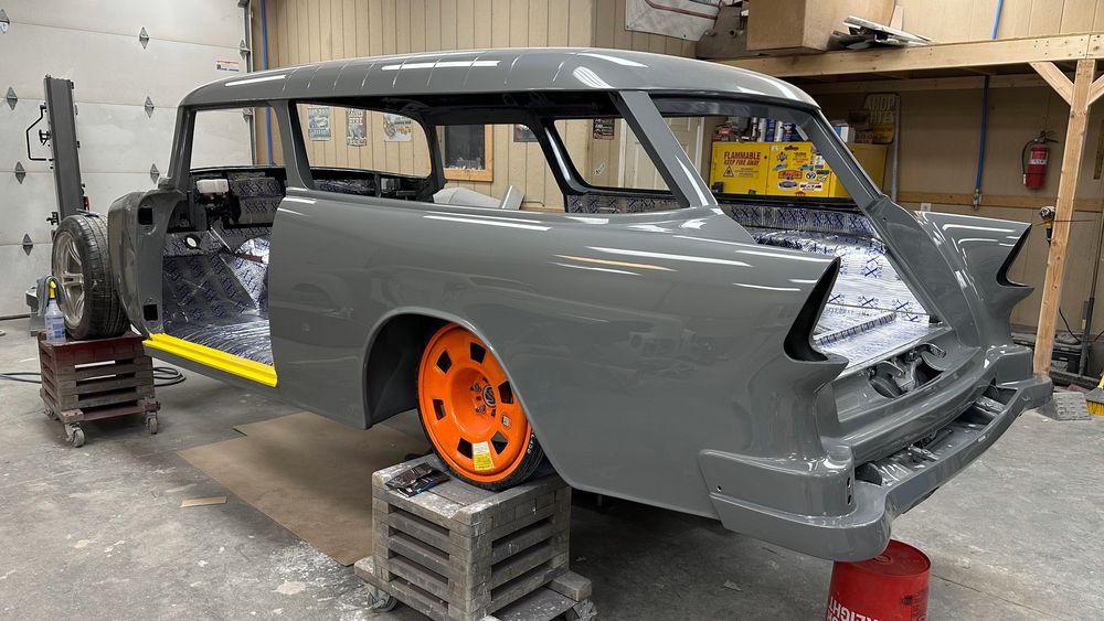 012 1955 Chevrolet Chevy Nomad GrayMadder Gray Madder Ridler 2025 Sounther Comfort Winner Build