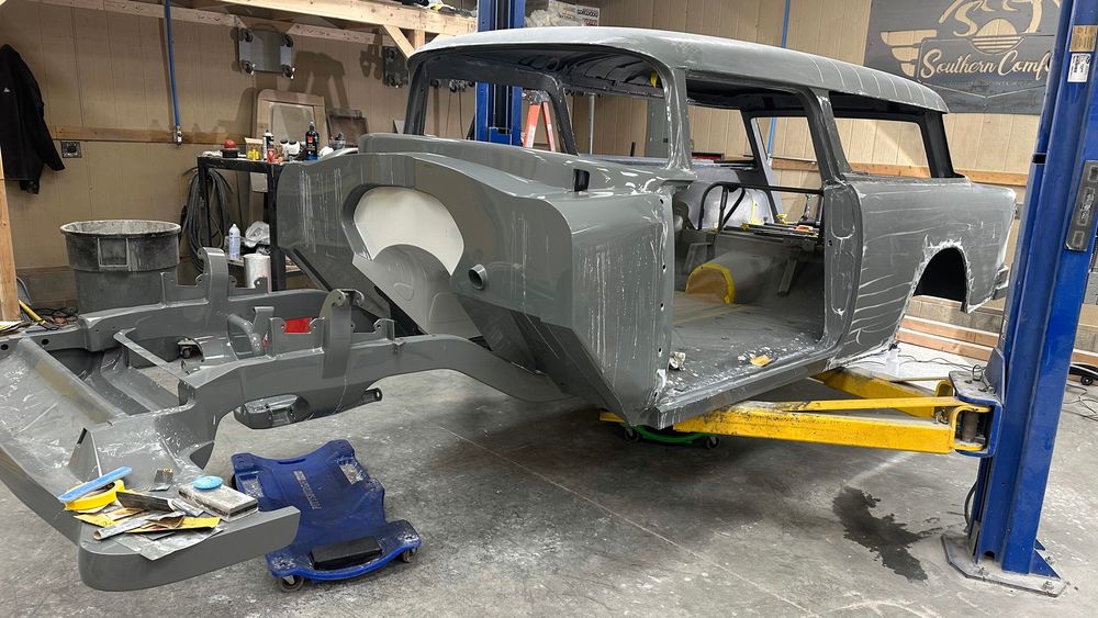 013 1955 Chevrolet Chevy Nomad GrayMadder Gray Madder Ridler 2025 Sounther Comfort Winner Build