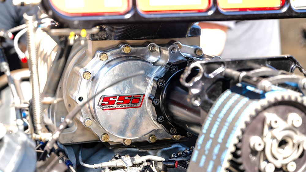 014 miladinovich top fuel funny car blower