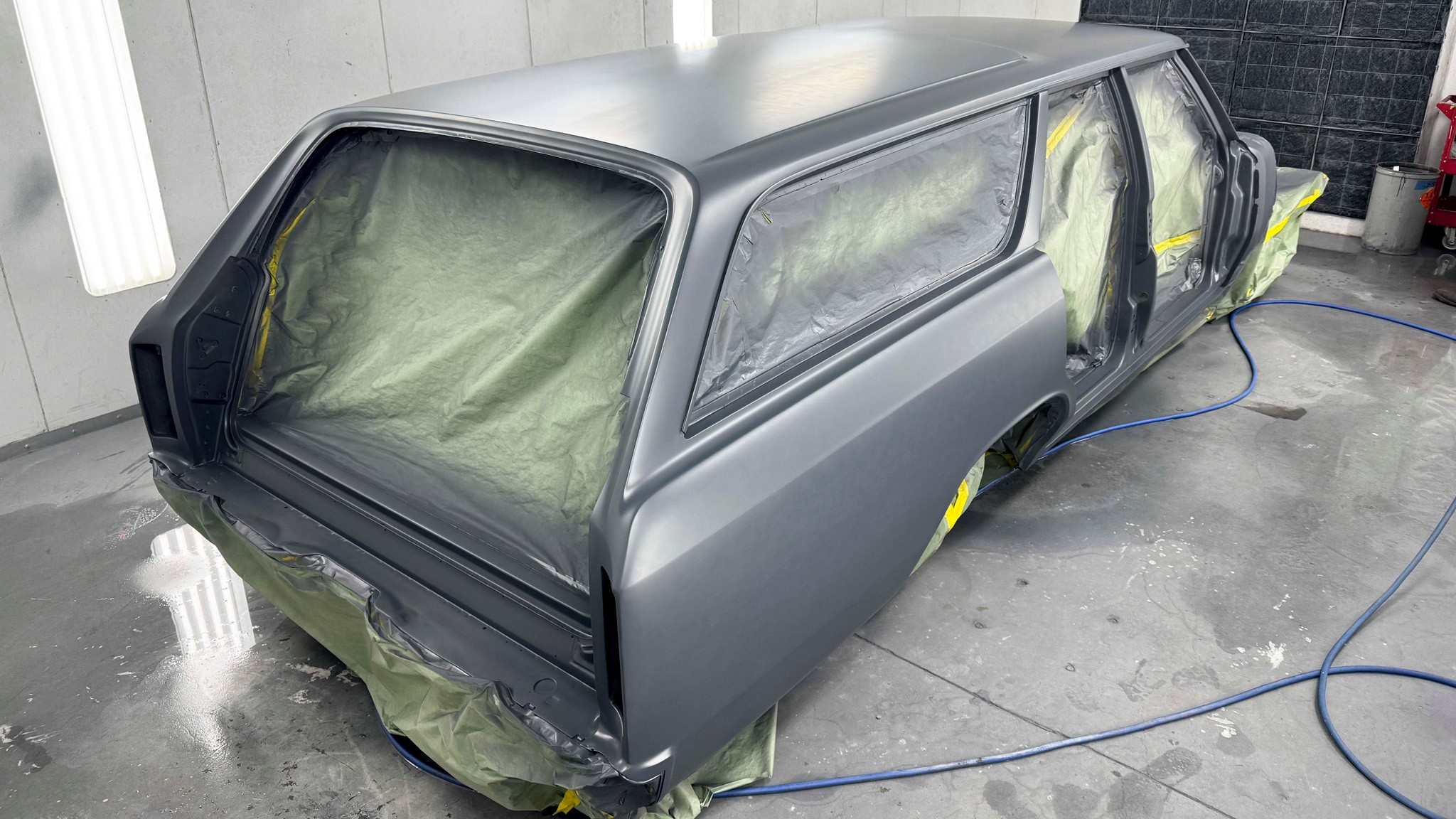 015 1966 Chevelle Wagon Sarge Green Paint Waterbourn Old Anvil Speed