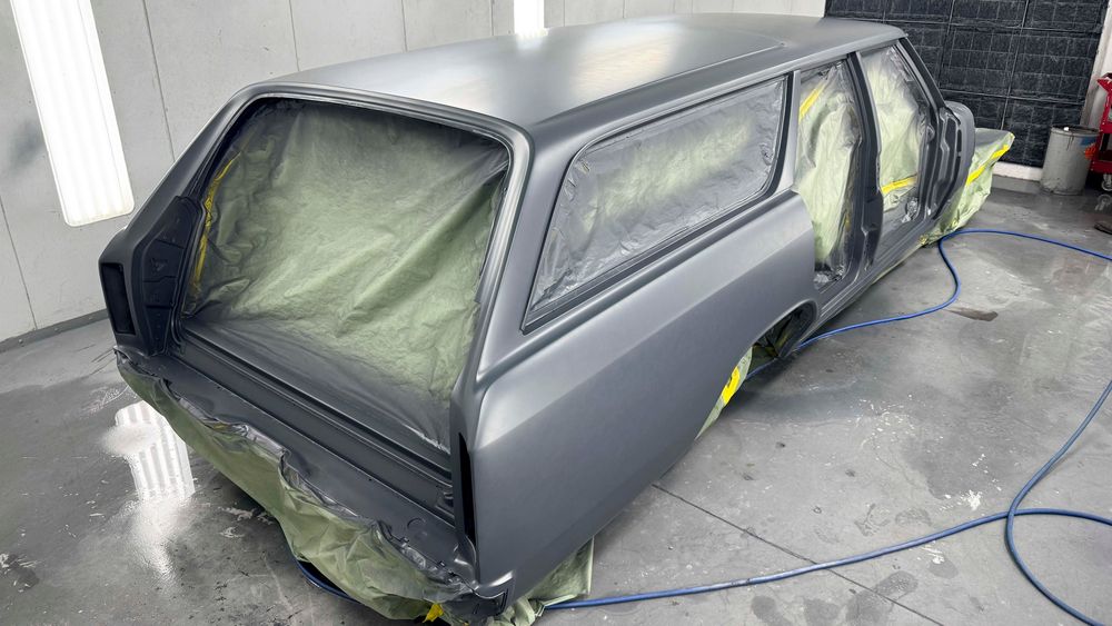 015 1966 Chevelle Wagon Sarge Green Paint Waterbourn Old Anvil Speed