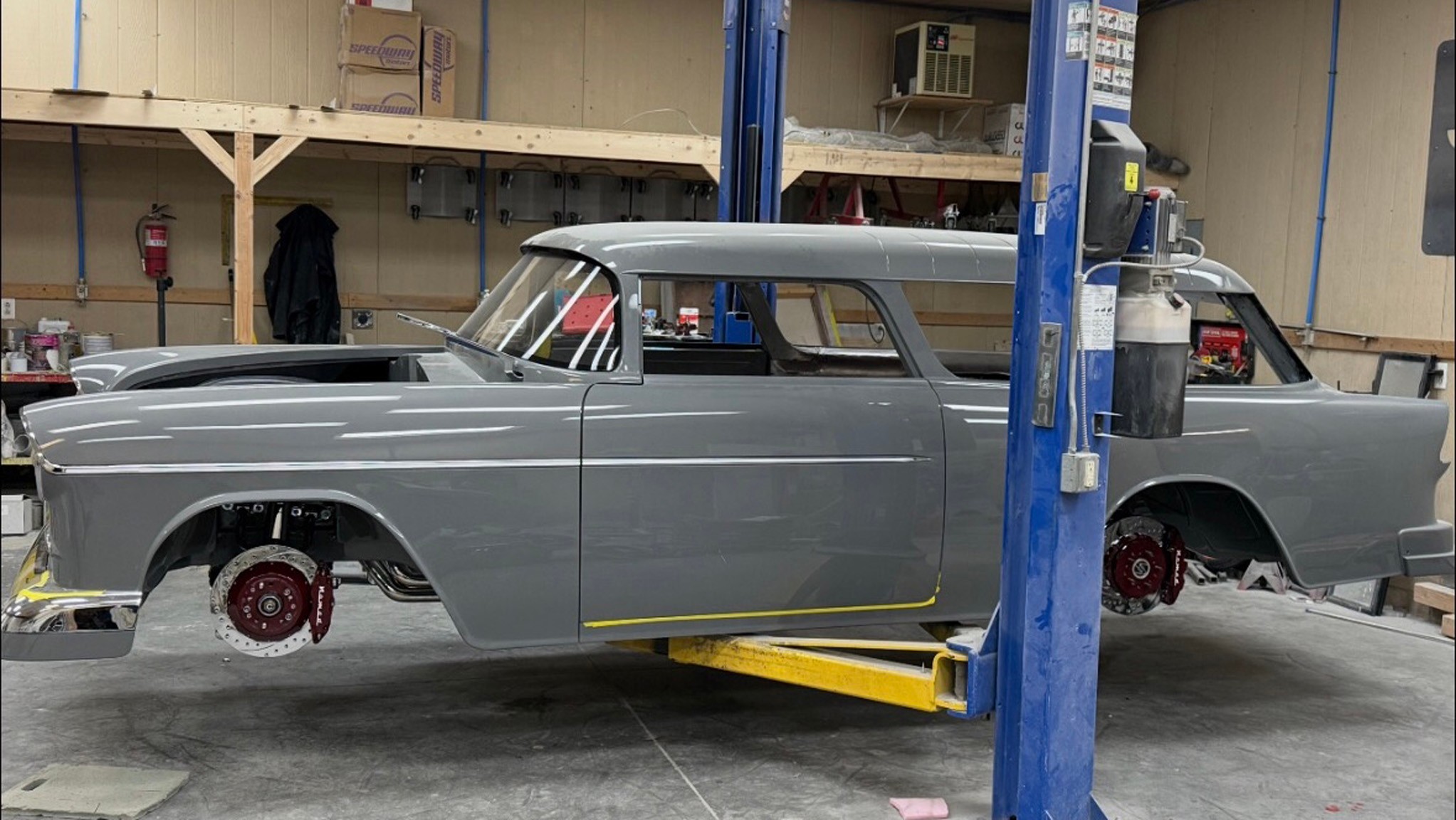 017 1955 Chevrolet Chevy Nomad GrayMadder Gray Madder Ridler 2025 Sounther Comfort Winner Build