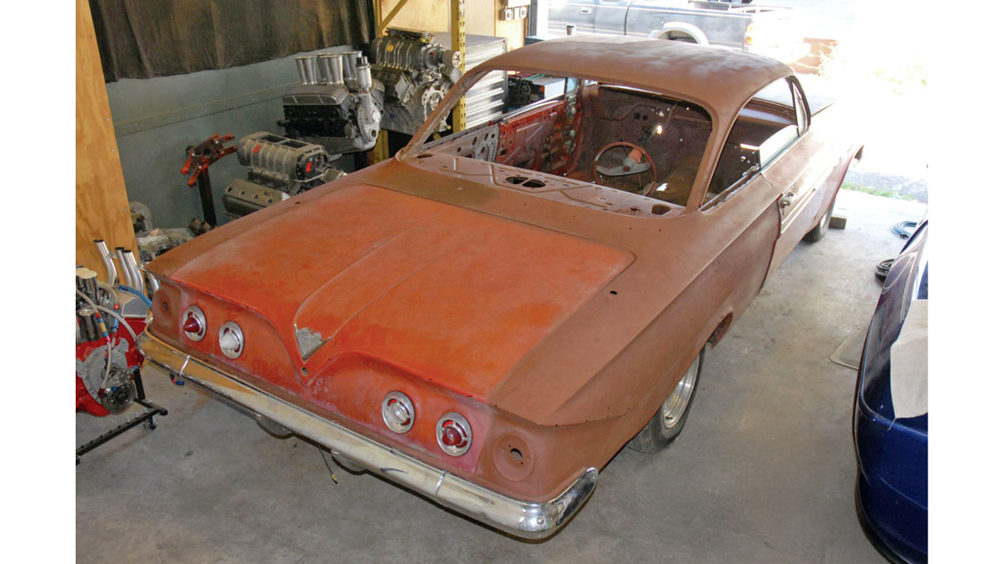 003 1961 chevy impala ss 409 garage find rear three quarter muscle car review